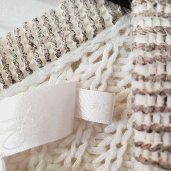 ABS Allen Schwartz Studded Chic Cable Knit Sweater Dress S - Picture 4 of 8